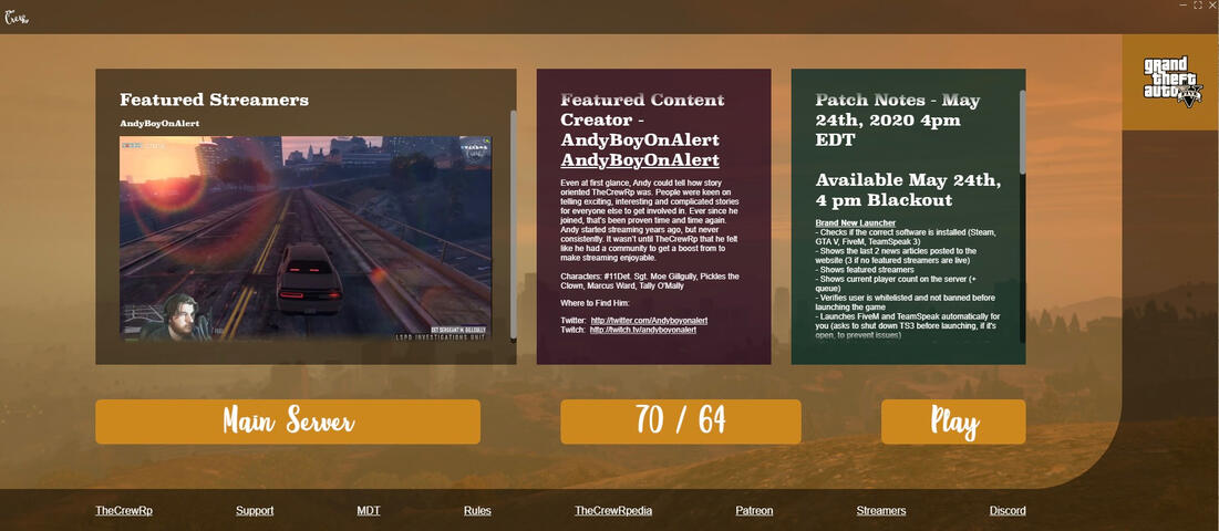 TheCrewRP Launcher